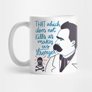 Nietzsche quote Mug